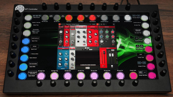 Overloud plugins on the MP Controller