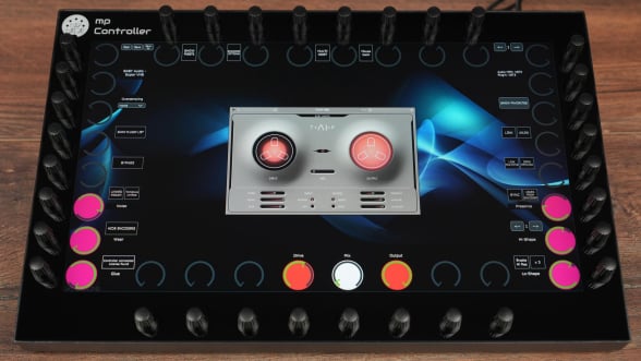 Baby Audio plugins on the MP Controller