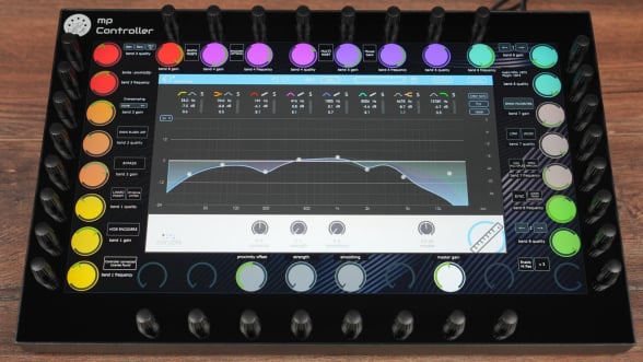 Sonible plugins on the MP Controller